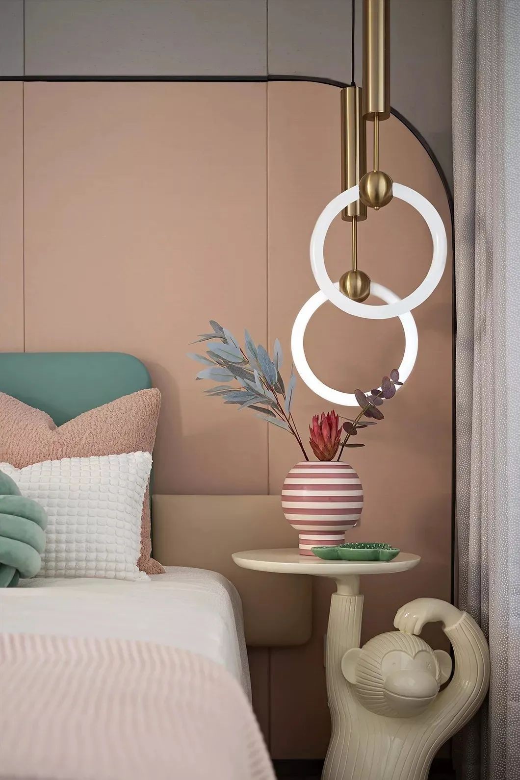 85平兩房現代風格裝修，充滿優雅和舒適