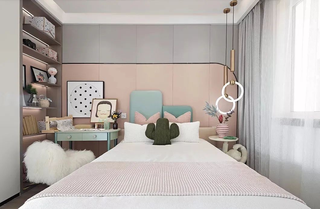 85平兩房現代風格裝修，充滿優雅和舒適