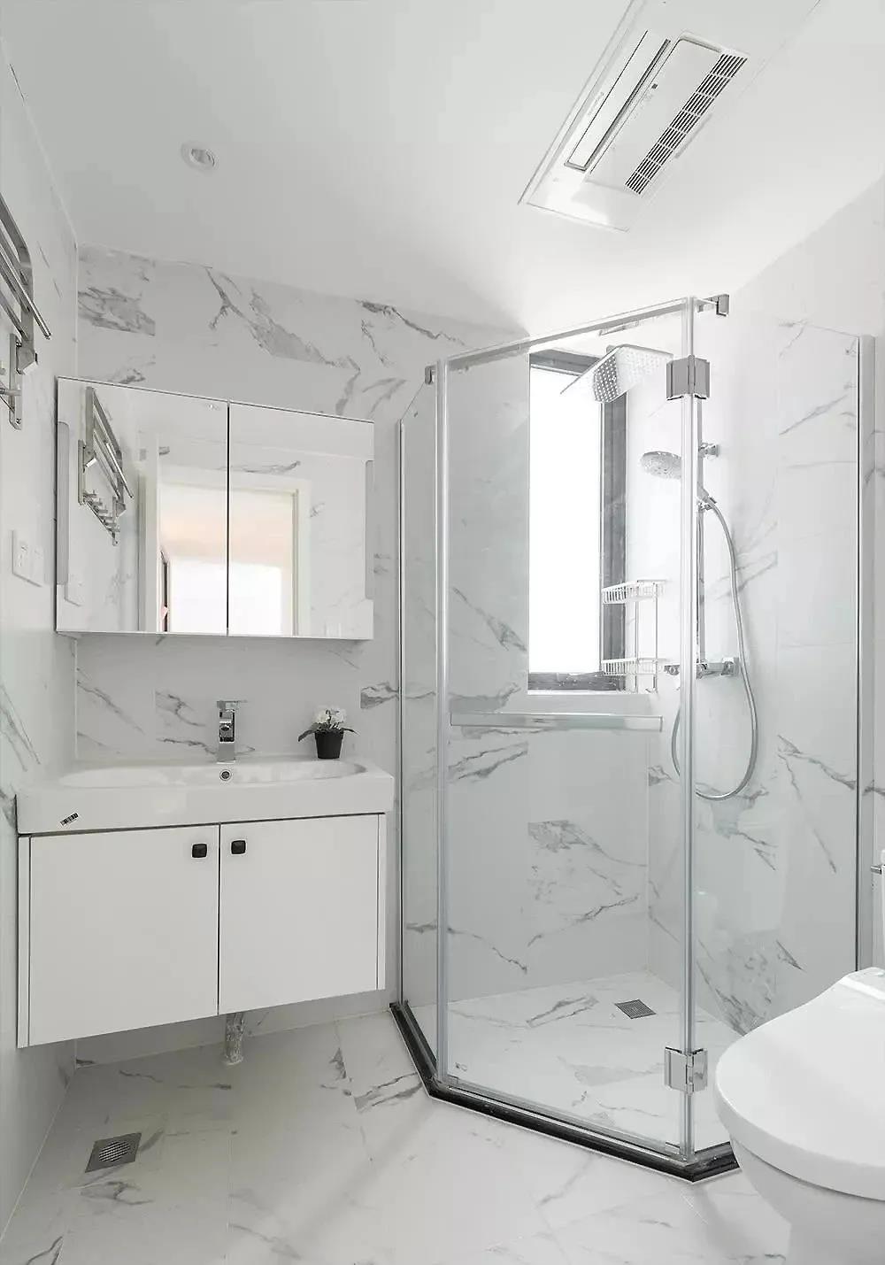 84㎡簡約北歐風格新房裝修，精致清新小兩室