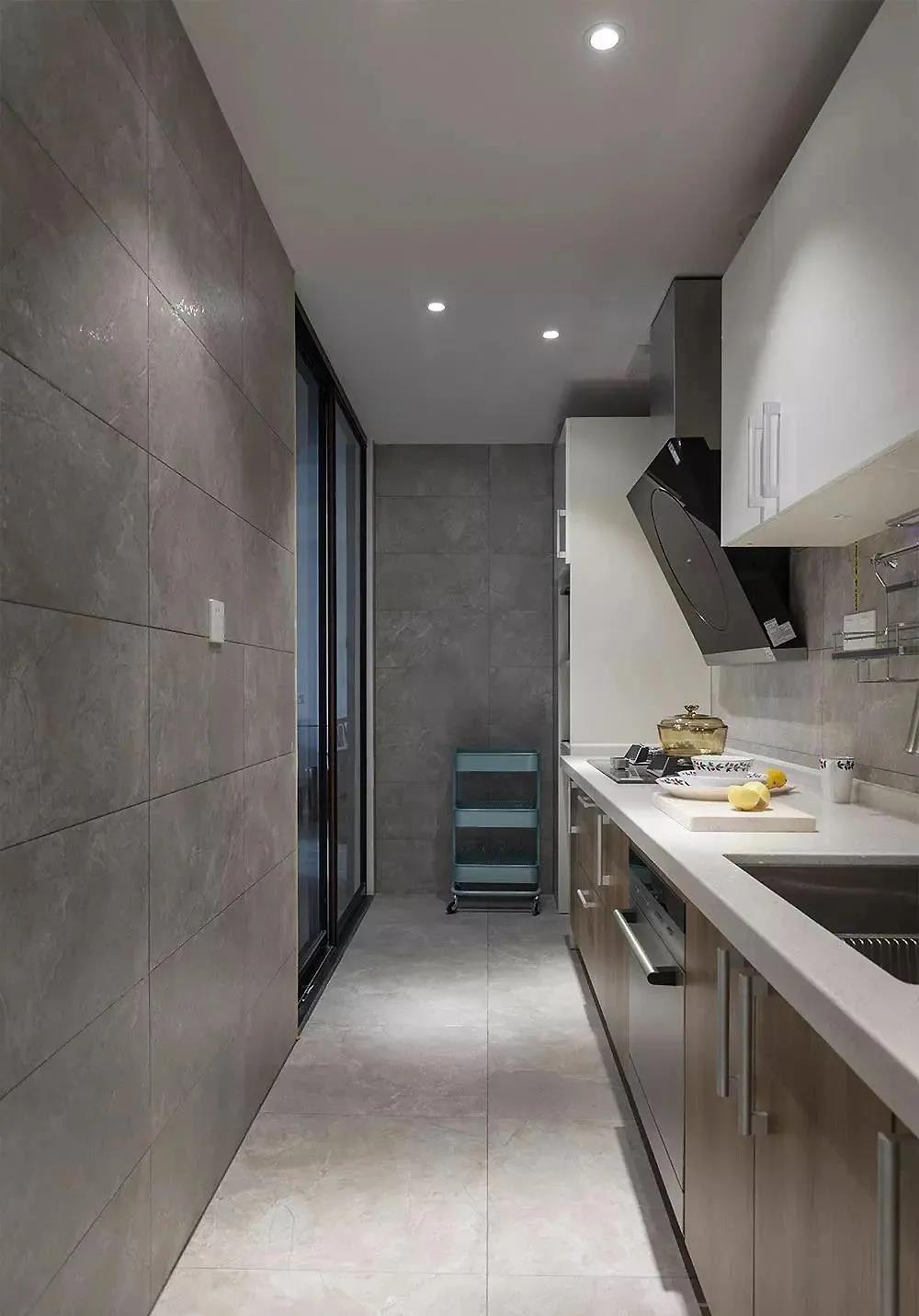 84㎡簡約北歐風格新房裝修，精致清新小兩室