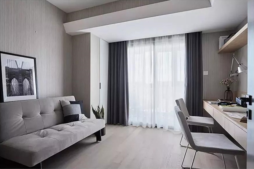 84平小二居，全開放設(shè)計，視覺效果立馬變大一倍！