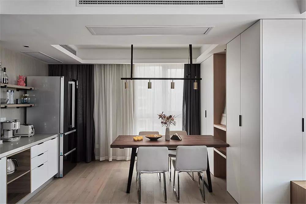 84平小二居，全開放設(shè)計，視覺效果立馬變大一倍！