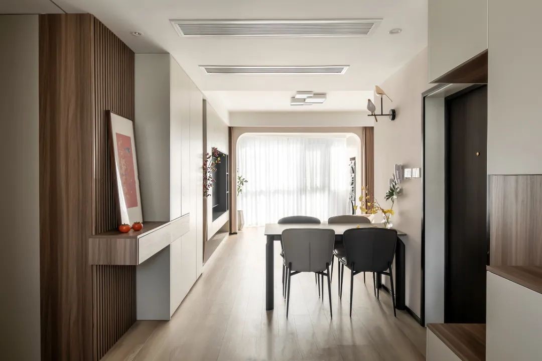 廣澤上苑-105㎡現(xiàn)代奶油風(fēng)三居，夢想中柔軟又宜居的家！