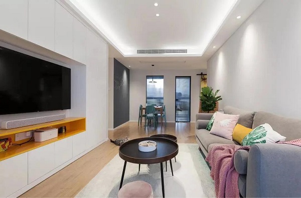 76㎡緊湊二房北歐風(fēng)設(shè)計，精致高級真時尚