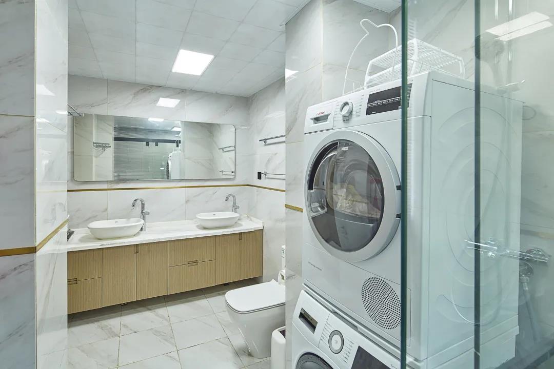 125㎡現代簡約風格新房裝修，玄關柜+電視柜超大氣！