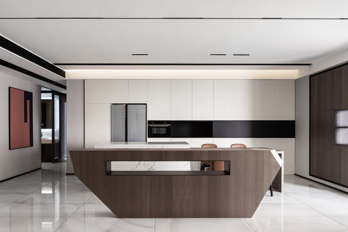 85平三房現代裝修風格，用心就可以讓家新生~